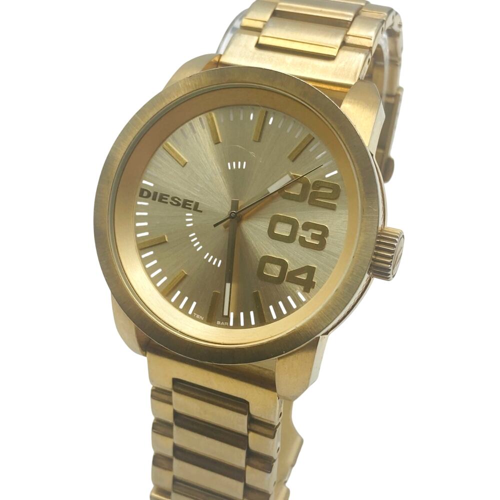 Diesel Double DZ-1446 Down Men's Watch 46mm - New Battery WR 100m Small Wrist